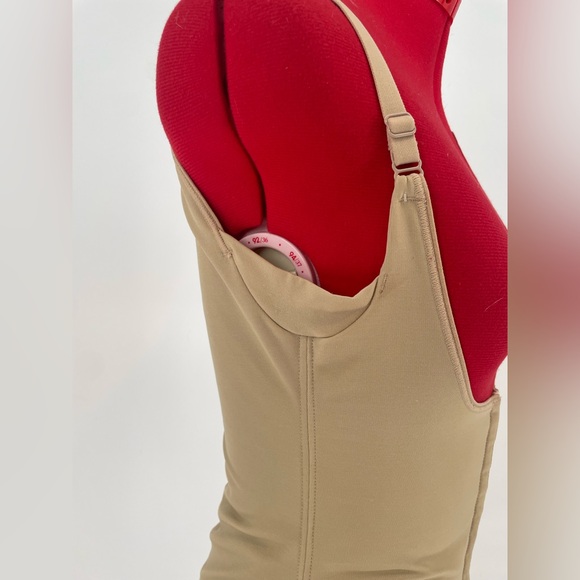 2FOR$30 Flexees Maidenform Nude Torsette Firm Shaper / Front Closure Tank Top - Picture 5 of 9